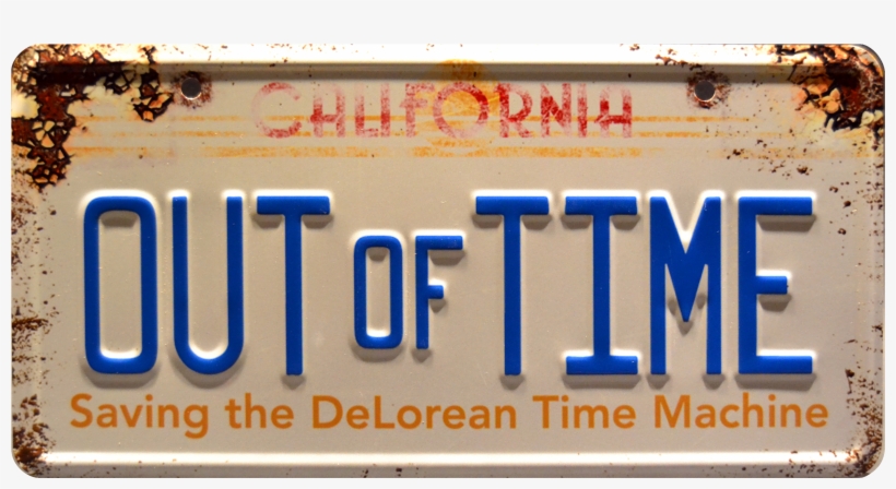 Out Of Time Prop Plate Movie Memorabilia Misprint From - Almanaque Volver Al Futuro, transparent png download