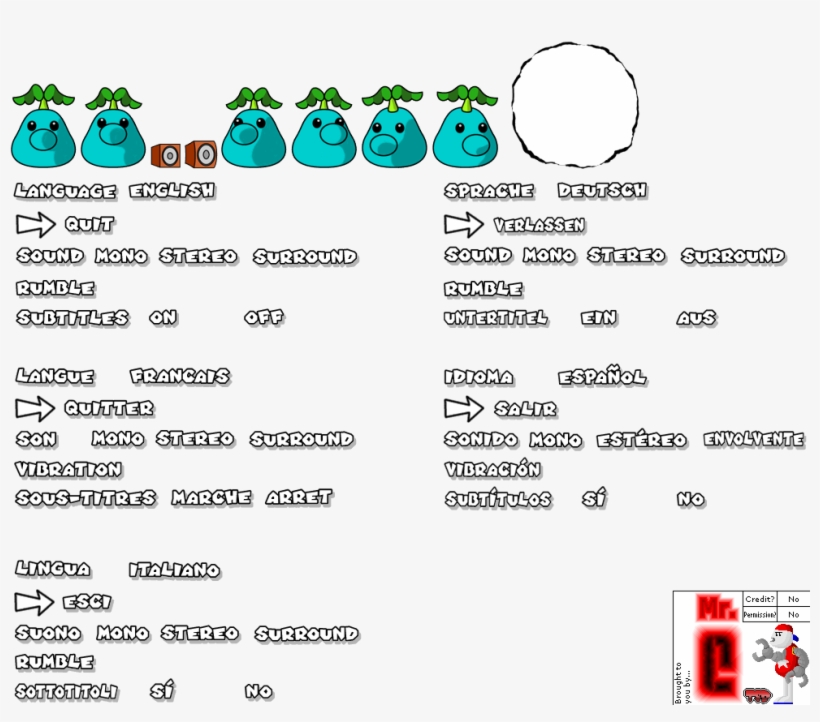 Super Mario Sunshine - Super Mario Sunshine Options, transparent png download