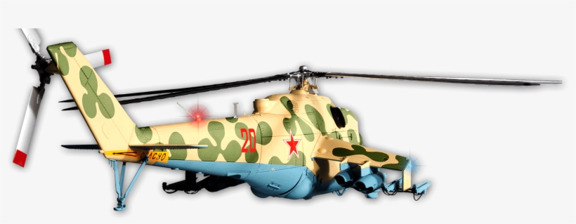 The Nose And Main Landing Gear Legs Are Retracted Into - Mi 24 Landing Gears, transparent png download