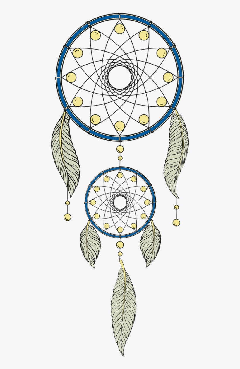 Dream Jewelry,spiritual, - Boho Ombre Traumfänger Puckdecke, transparent png download