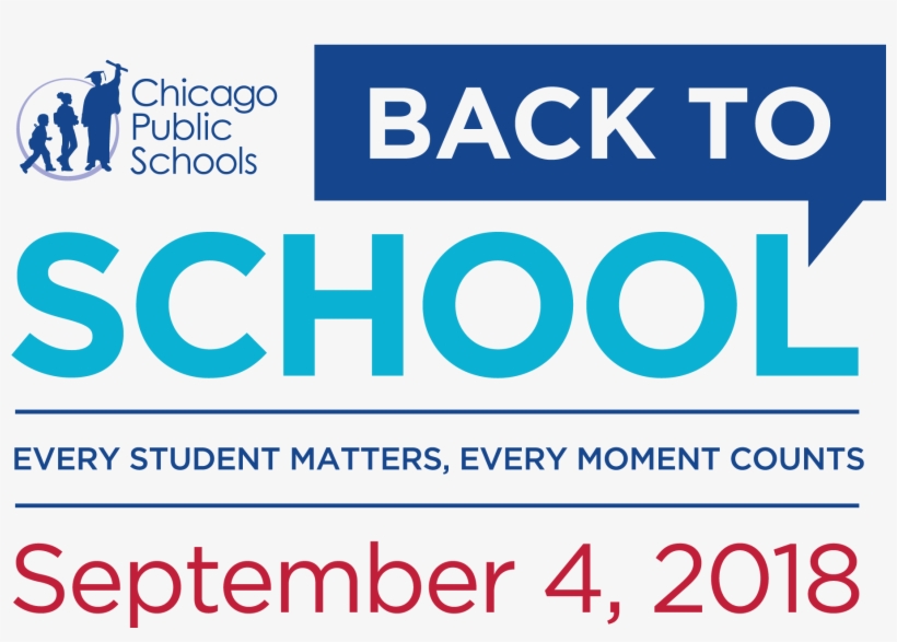 Back 2 School Campaign - Cps Back To School 2018, transparent png download