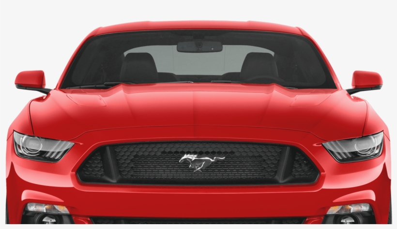 Ford Mustang Png - 2017 Ford Mustang Front, transparent png download
