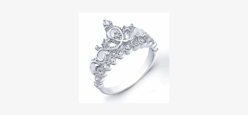 This Engagement Ring Is Sooooo Beautiful - Guliette Verona 925 Sterling Silver Crown Princess, transparent png download