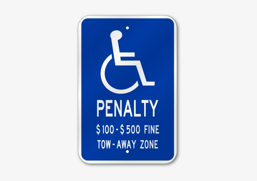 Virginia State Handicap Sign - Handicap Parking Signs Ma, transparent png download