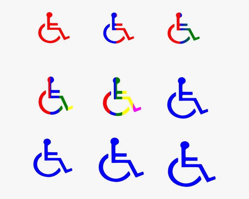 Draw A Disabled Sign, transparent png download