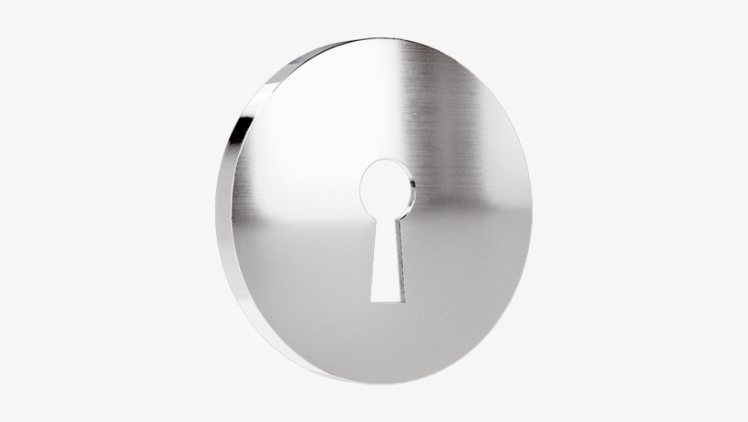 Keyhole Escutcheon Ts 1 Chrome - Escutcheon, transparent png download