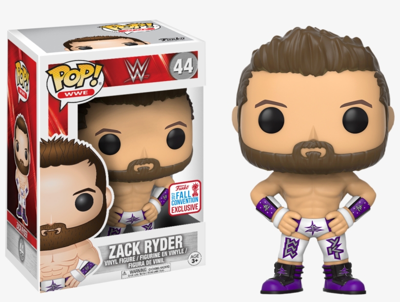 Wwe - Zack Ryder Funko Pop, transparent png download