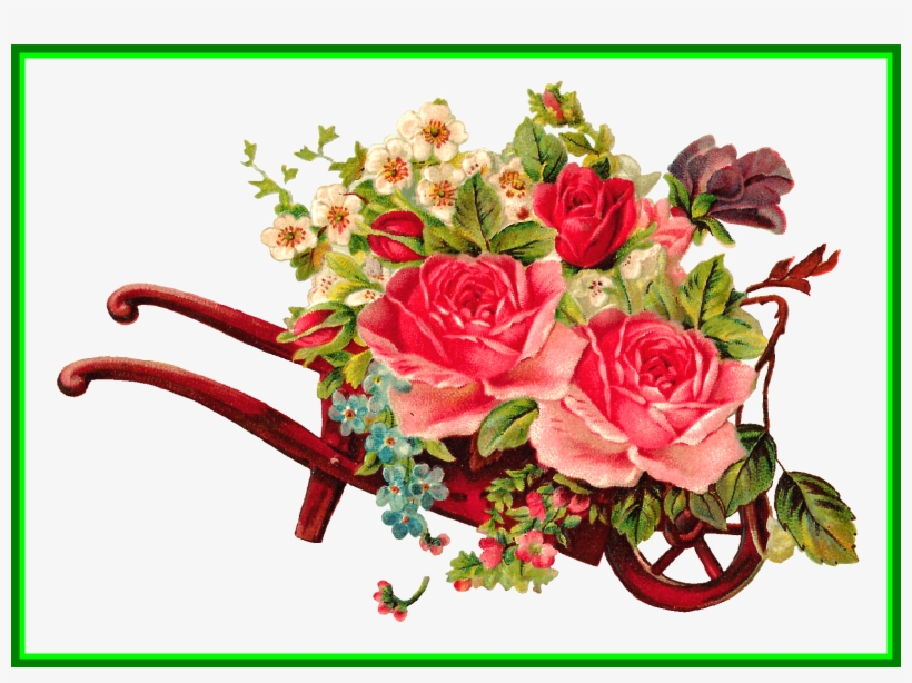 Awesome Pennino Vintage Pink Fuchsia Rhodium Plated - Flower Shop Sign, transparent png download