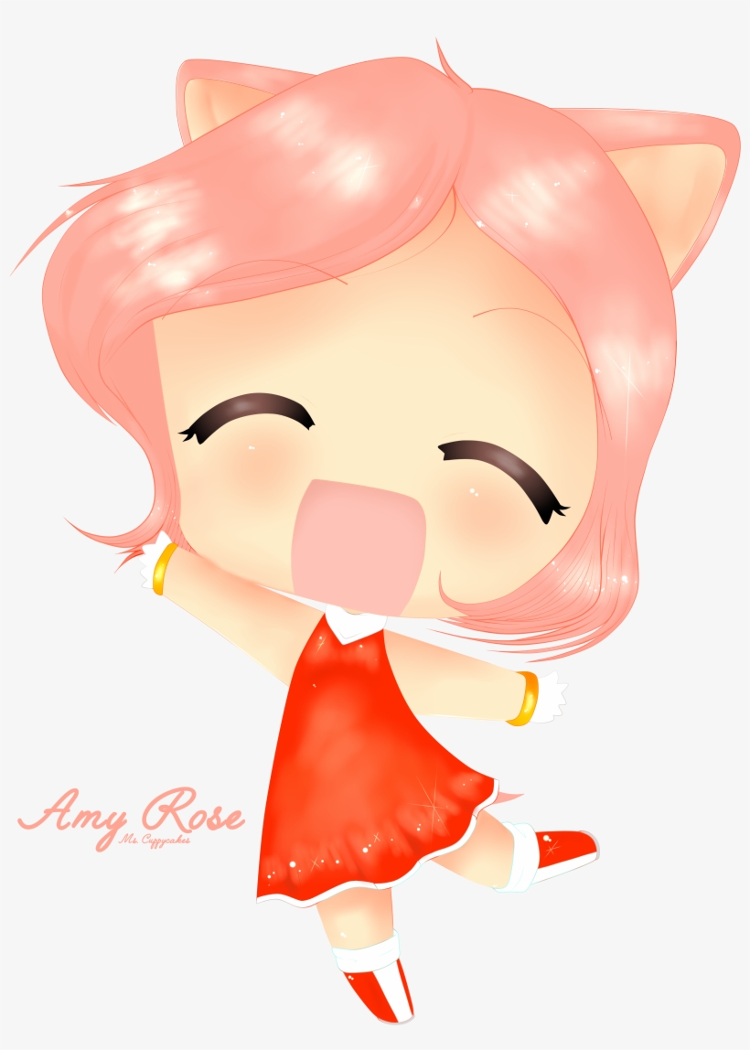 Amy Rose Neko - Amy Neko, transparent png download