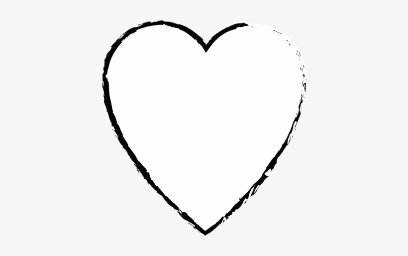 Heart Icons Sketch - Favourite Icon Png White, transparent png download