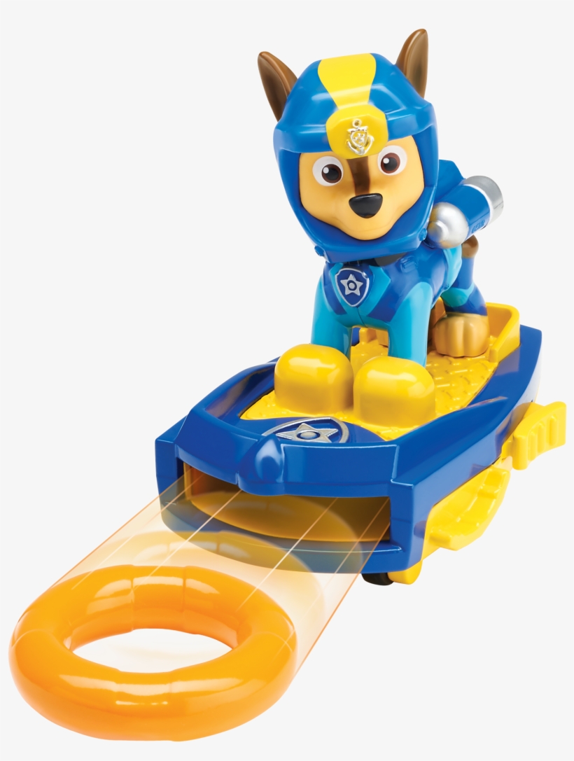 Paw Patrol Deluxe Sea Patrol ,chase, , Large - Paw Patrol, transparent png download