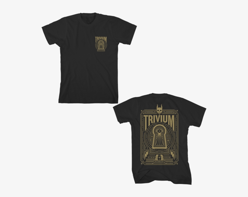 Click For Larger Image - Trivium Keyhole T Shirt, transparent png download