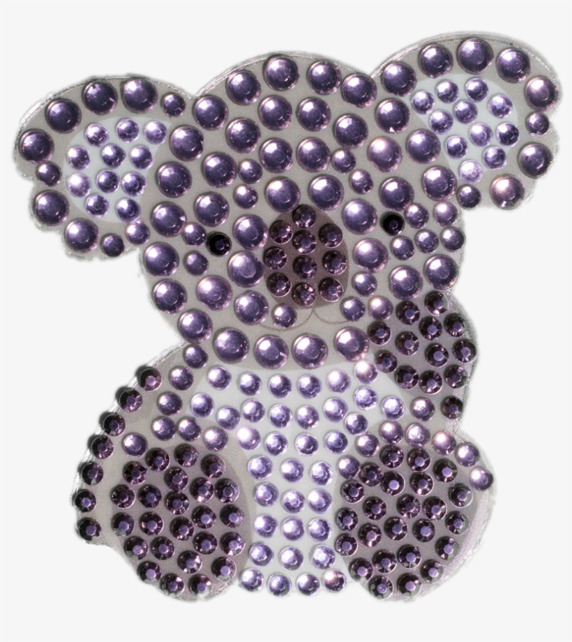 Rhinestone Koala 2in Stickerbeans - Inch, transparent png download
