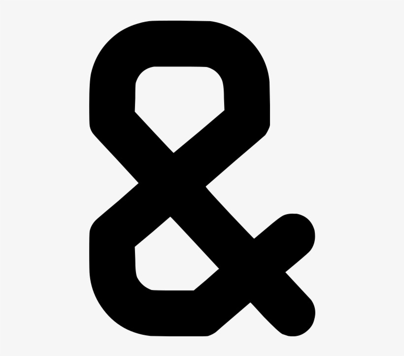 Ocr-a Char Ampersand - Ampersand, transparent png download