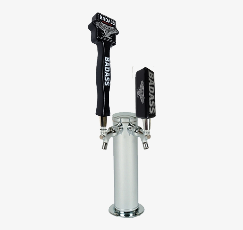Small Black Badass Beer Tap Handle - Perlick 2 Faucet Tapping Kit 66585-2, transparent png download