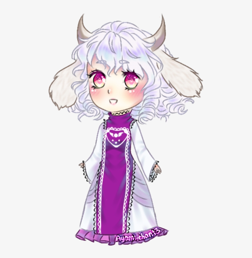 Toriel - Chibi Toriel Human, transparent png download