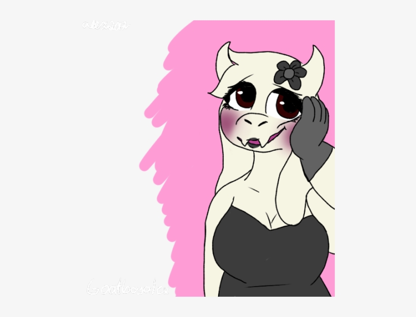 Drew A Fancy Goat Mom Cause I'm On A School Cruise - Cartoon, transparent png download