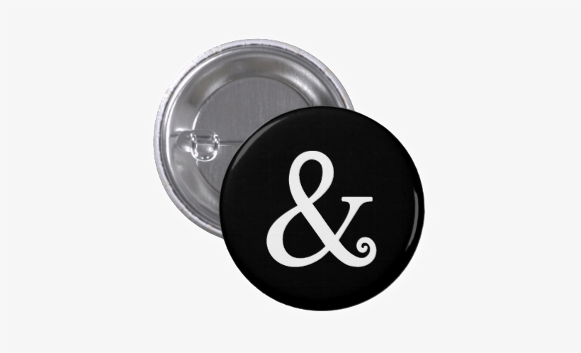 Ampersand - Photography Chick - Photography - 1.25 Inch Pin Back, transparent png download