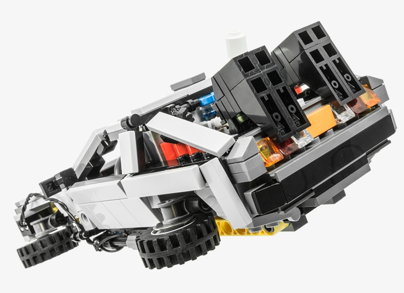 Bttfv6 Time Machine 875b - Lego Delorean, transparent png download