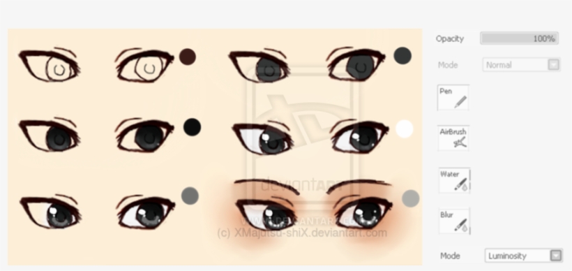 Semi Tutorial By Xmajutsu Shix On Deviantart - Illustration, transparent png download