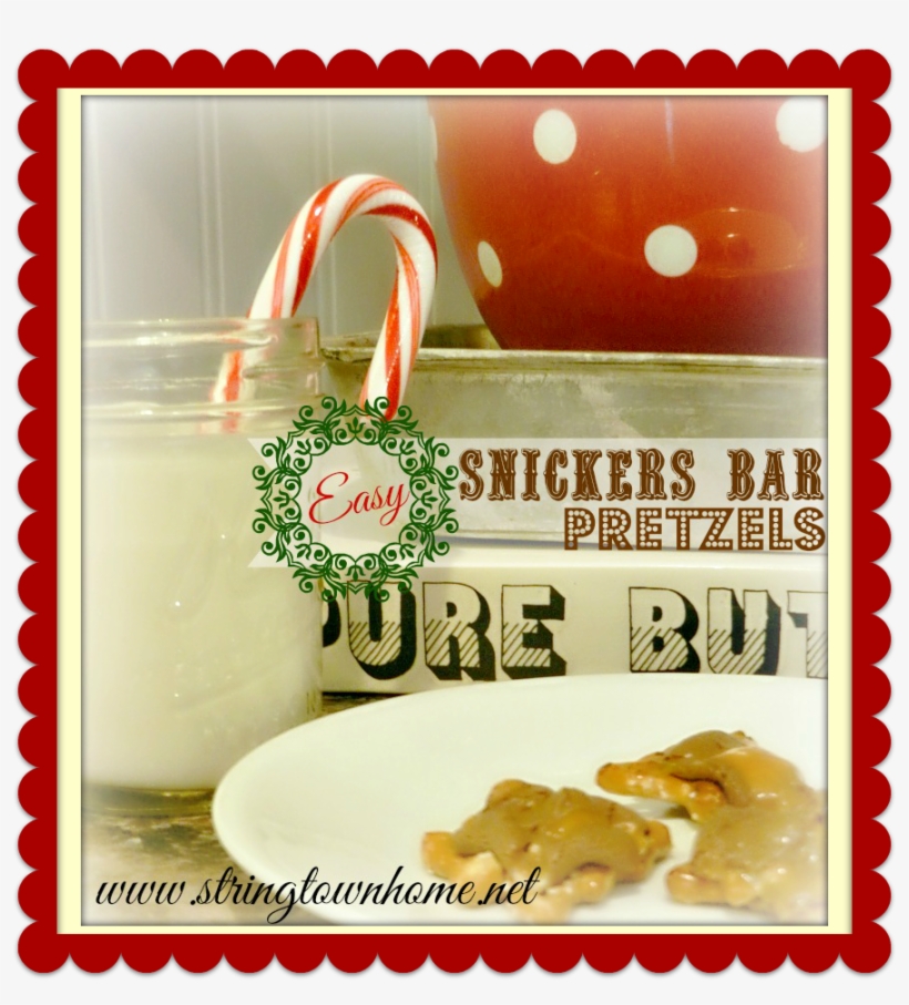 Easy Snickers Bar Pretzels - Topitm, transparent png download