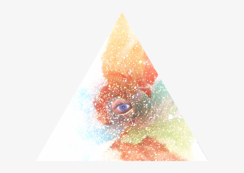 Free Triangle Illuminati Png - Triangle, transparent png download