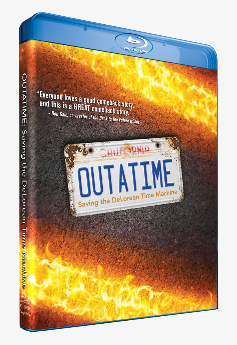 Virgil Films And Entertai Outatime -blu-ray, transparent png download