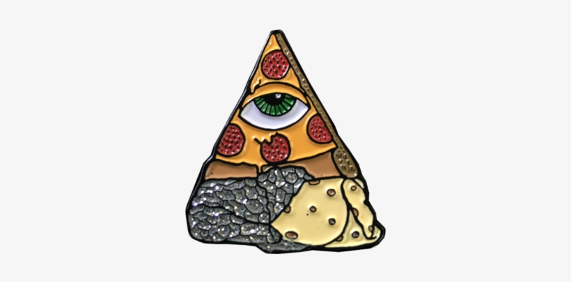 Burrizza Illuminati Pin - Burrizza, transparent png download