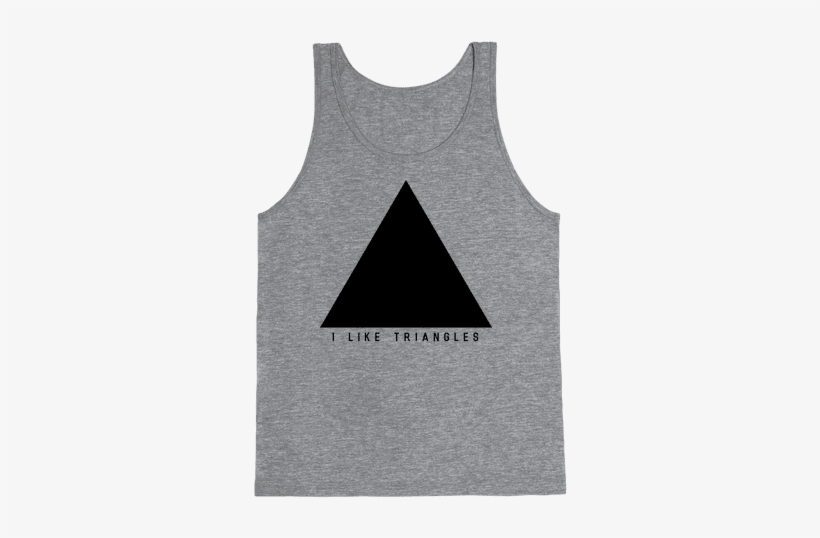 I Like Triangles Tank Top - Llama Shirts Tina, transparent png download