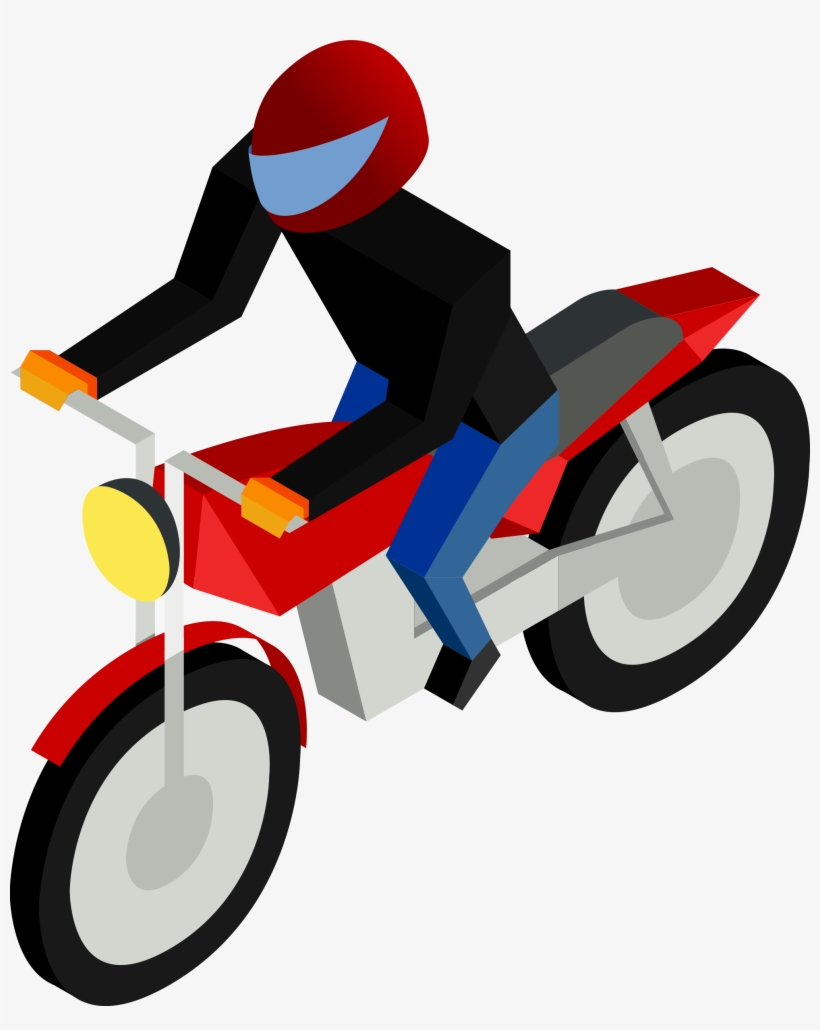 This Free Icons Png Design Of Cm Isometric Biker, transparent png download