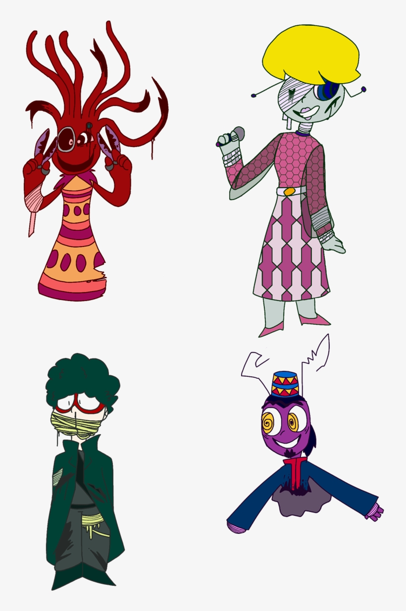 Some Teacher Designs For This “parappa Horror Au” Thing - Cartoon, transparent png download