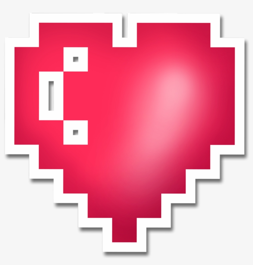Pixel Heart, transparent png download