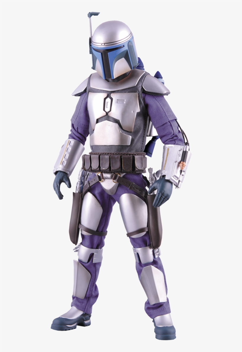 2nd Jett Pack Version Sixth Scale Figure - Star Wars Jango Fett, transparent png download
