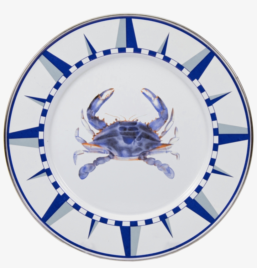 Se07 Blue Crab Dinner Plate - Joss & Main Claire 10" Dinner Plate (set Of 4), transparent png download