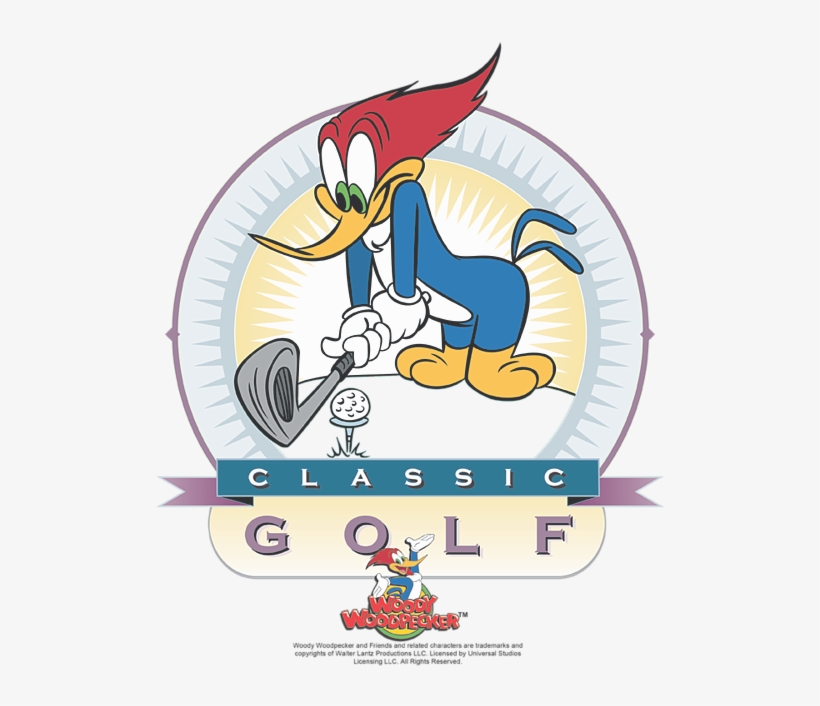 Click And Drag To Re-position The Image, If Desired - Woody Woodpecker Golf, transparent png download