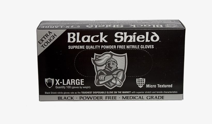 Fgloveb Black Shield Glove Box V2, transparent png download