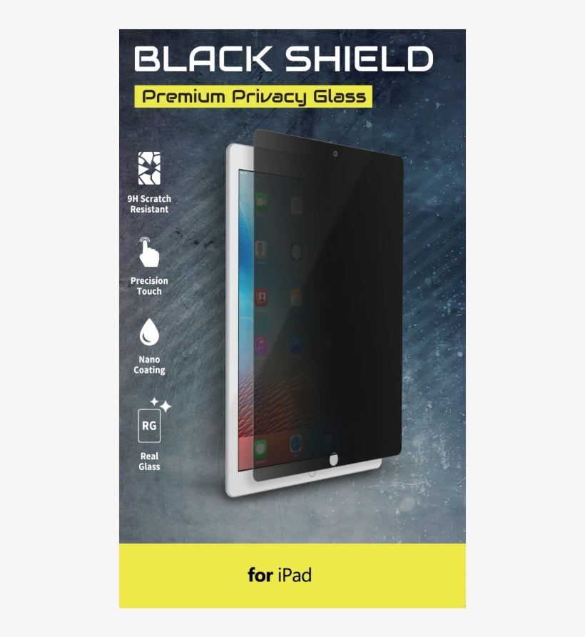 Ipad Privacy Glass Screen Shield - Door, transparent png download