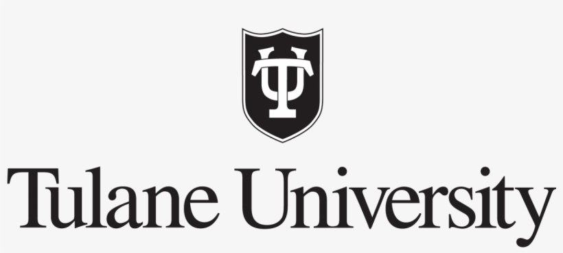 Tu Shield In Black Centered Over Tulane University - Tulane University, transparent png download