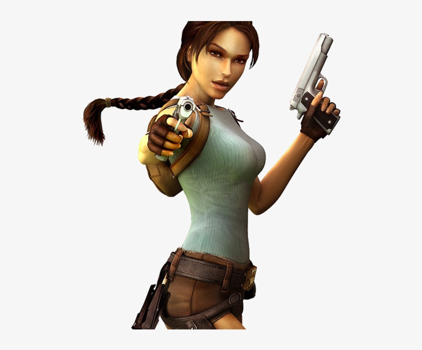 Lara Croft Transparent Background Png - Easy Tomb Raider Costume, transparent png download