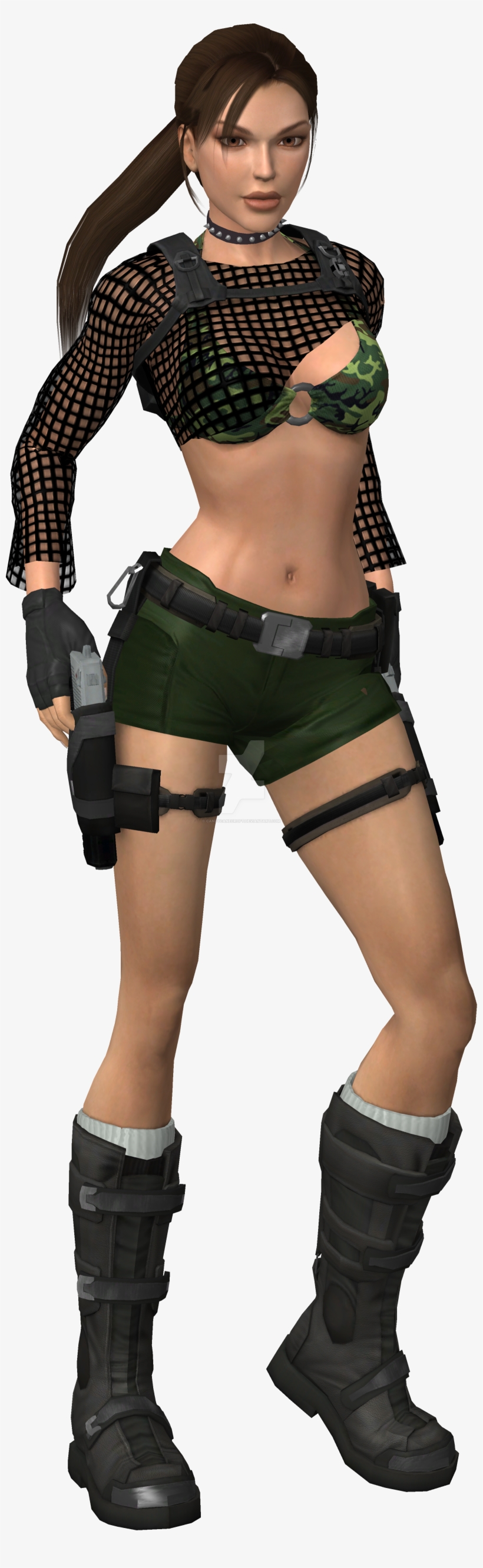 Lara Croft Png - Lara Croft Deviantart Png, transparent png download