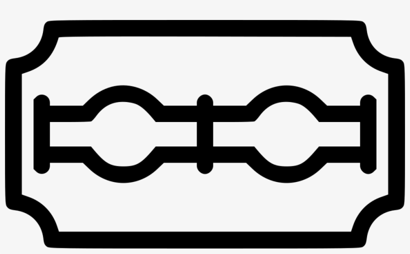 Razor Blade Comments - Shaving, transparent png download