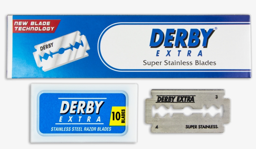 Derby Extra Razor Blades - Derby Extra Double Edge Razor Blades (pack, transparent png download