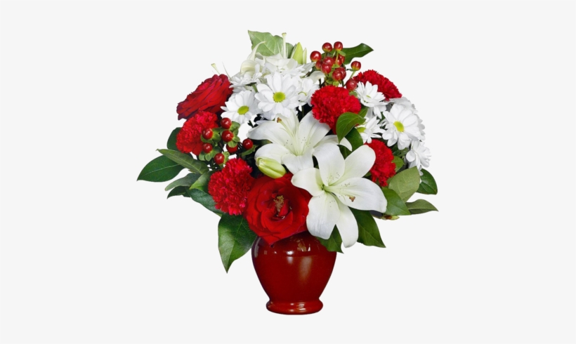 White Lily In A Bouquet - Flower Bouquet, transparent png download