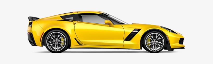 2016 Chevrolet Corvette Z06 Model Information - 2017 Corvette Side View, transparent png download