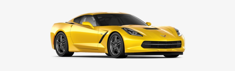 2017 Corvette 3qv - 2017 Corvette Yellow Png, transparent png download