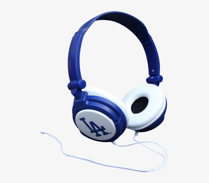 Los Angeles Dodgers On Twitter - Headphones, transparent png download