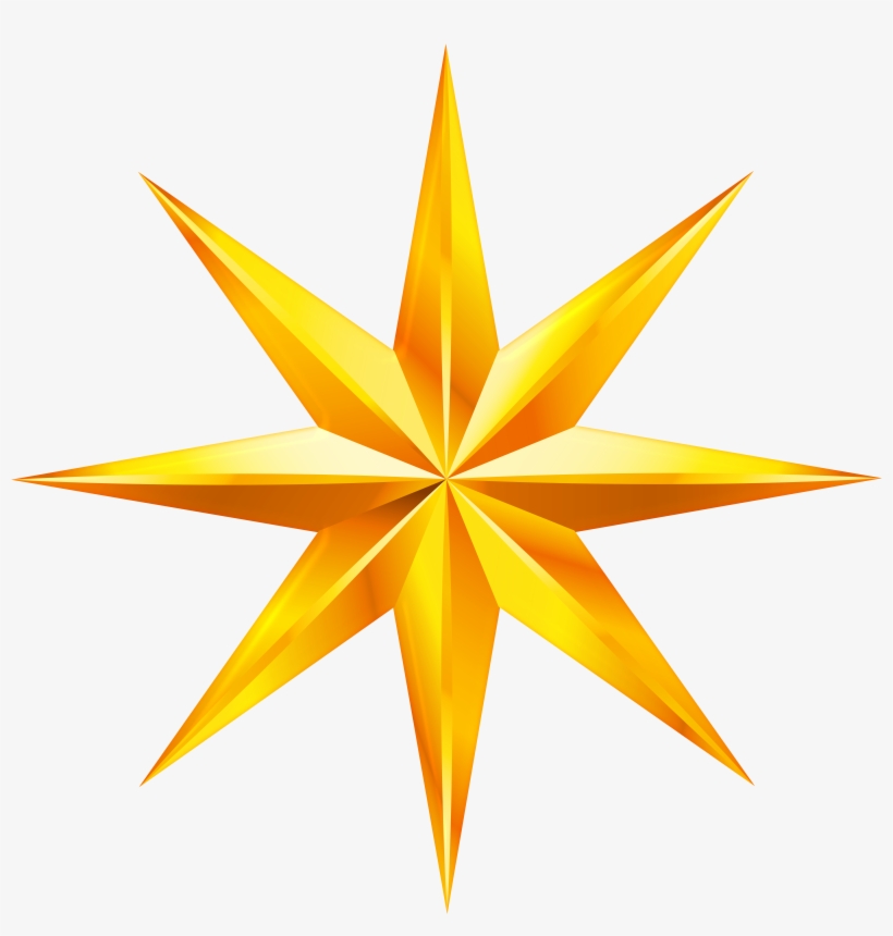 Yellow Star Png, transparent png download