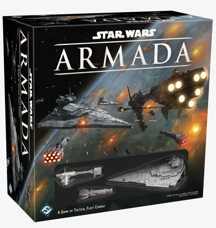 "rebel And Imperial Fleets Fight For The Fate Of The - Star Wars Armada Box, transparent png download