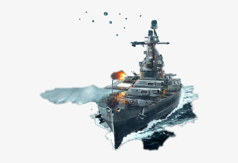 Clip Art Transparent Stock Battleship Clipart War Ship - Battlecruiser, transparent png download