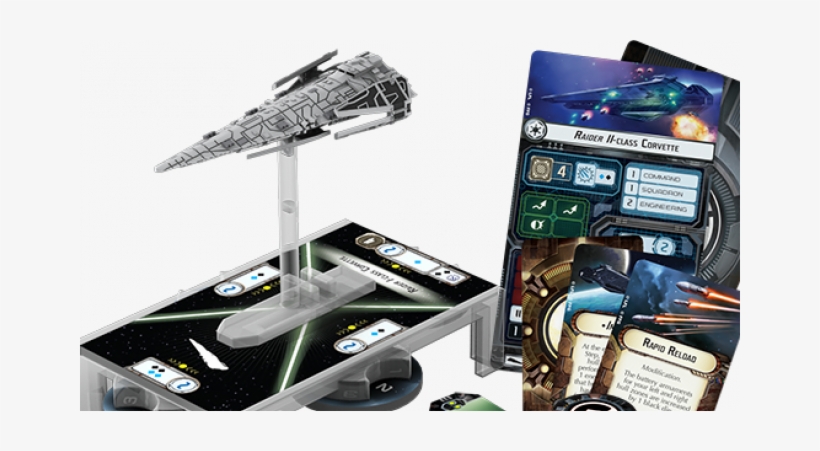 Imperial Raiders Appear For Star Wars Armada - Star Wars Armada Cr90 Corellian Corvette, transparent png download